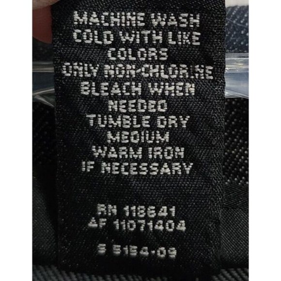 Lane Bryant Women's Long Sleeve One Button Blazer Jacket Stretch Black Denim 16 - Picture 8 of 9